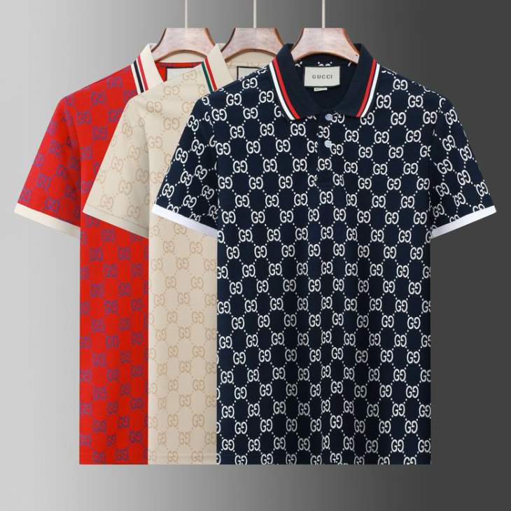 Picture of Gucci Polo Shirts Short _SKUGucciM-3XLgyn801827565
